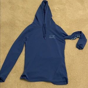 Vineyard vines blue hoddie